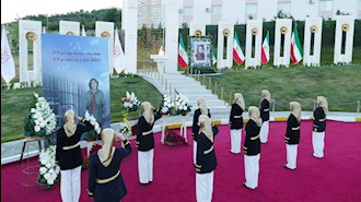 مراسم گرامی‌داشت مرجان، هنرمند محبوب مردم ایران در اشرف۳ 