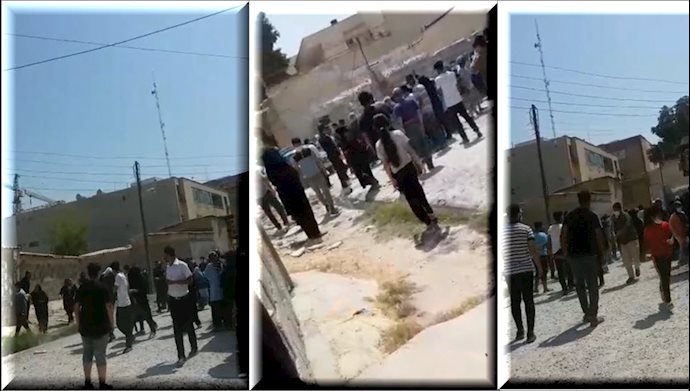 تخریب خانه‌ها و درگیر مردم با انتظامی در بوشهر