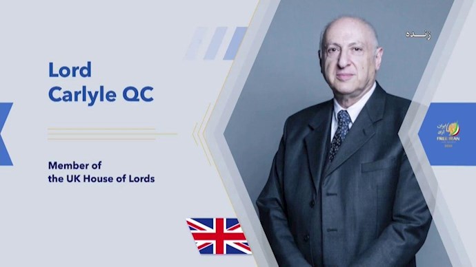 لرد الکس کارلایل عضو مجلس اعیان، حقوقدان با رتبه مشاورت ملکه