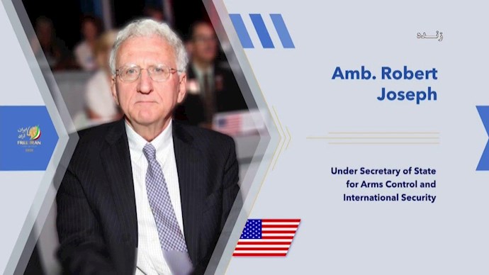 سفیر رابرت جوزف معاون پیشین وزیر امور خارجه آمریکا