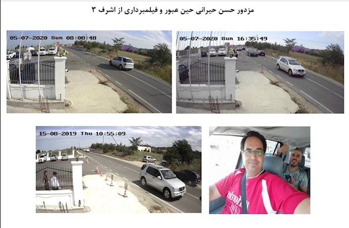  تحرکات مزدوران اطلاعات آخوندها در اطراف اشرف۳