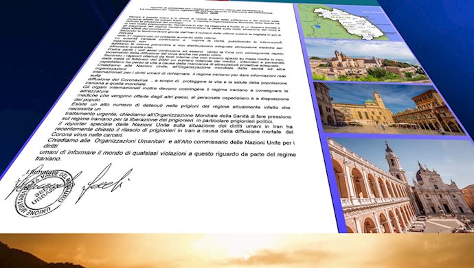 بیانیه ۹تن از شهرداران ایتالیا در محکومیت پنهان‌کاریهای مجرمانه رژیم آخوندی در فاجعه کرونا