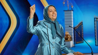 مریم رجوی رئیس جمهور برگزیده مقاومت ایران - گردهمایی جهانی ایران آزاد - ۲۷تیر۹۹