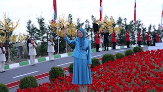 مریم رجوی رئیس جمهور برگزیده مقاومت ایران - گردهمایی جهانی ایران آزاد - ۲۷تیر۹۹