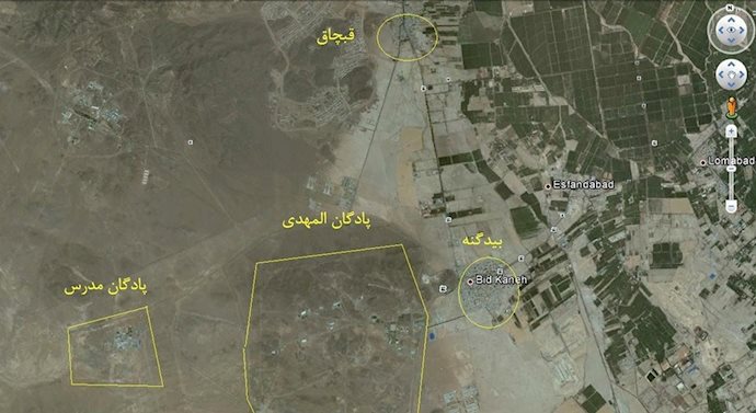 منطقه انفجار صورت گرفته