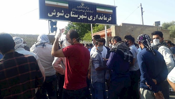 ادامه تجمع کارگران هفت‌تپه