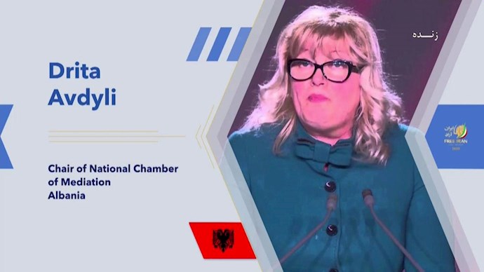 دریتا آودولی رئیس اداره میانجی‌گری آلبانی