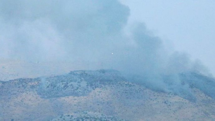تبادل آتش میان اسراییل و حزب‌الله در طول مرز اسراییل و لبنان