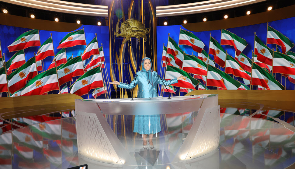 مریم رجوی  رئیس جمهور برگزیده مقاومت ایران