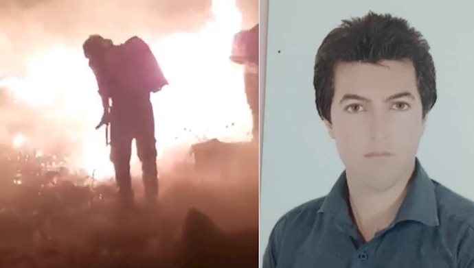 کشته شدن محمد جواد مختاری از فعالان محیط‌زیست ممسنی حین خاموش کردن آتش 