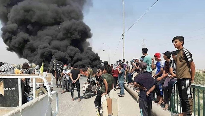 تظاهرات مردم عراق در ذی‌قار
