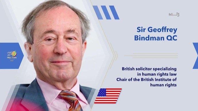 سر جفری بایندمن حقوقدان با رتبه مشاورت ملکه