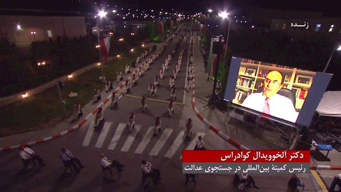 آلخو ویدال کوادراس رئیس کمیته بین‌المللی در جستجوی عدالت