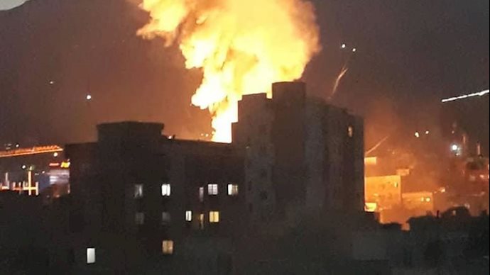 آتش‌سوزی در بیمارستان سینا اطهر تهران