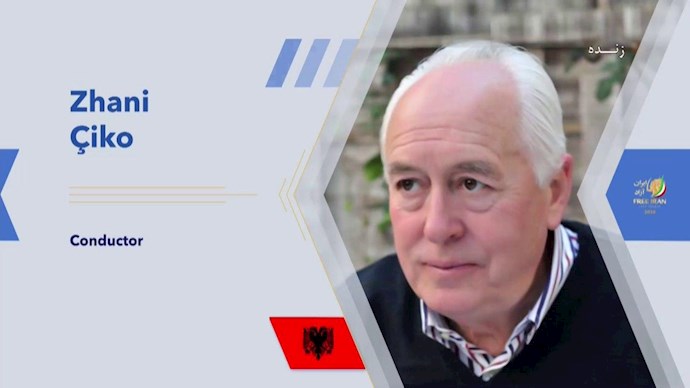ژانی سیکو رهبر ارکستر از برجسته‌ترین اساتید موسیقی آلبانی