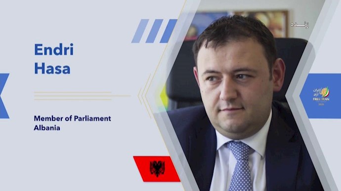 انری هاسا نماینده پارلمان آلبانی