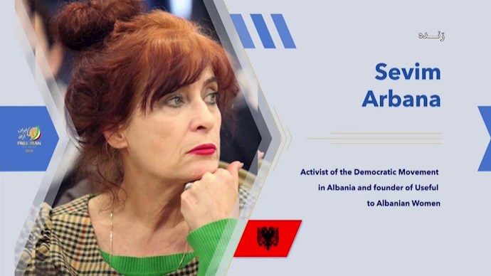 سویم آربانا رئیس انجمن زنان آلبانی