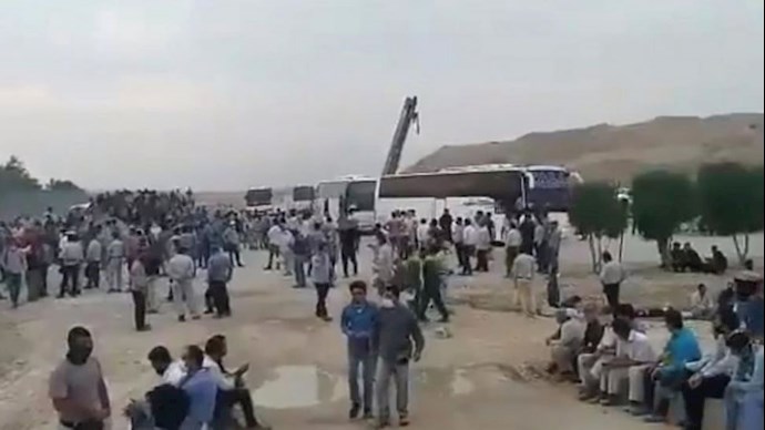 اعتصاب کارگران پالایشگاه های جنوبی ایران