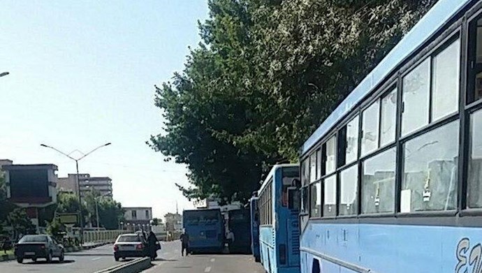 اعتصاب رانندگان ناوگان اتوبوسرانی اورمیه