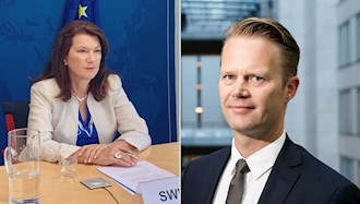 وزیران خارجه دانمارک و سوئد