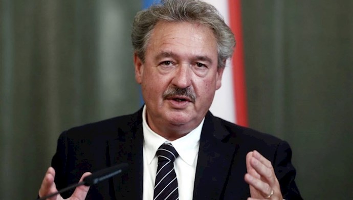 ژان اسلبورن وزیر خارجه  لوکزامبورگ