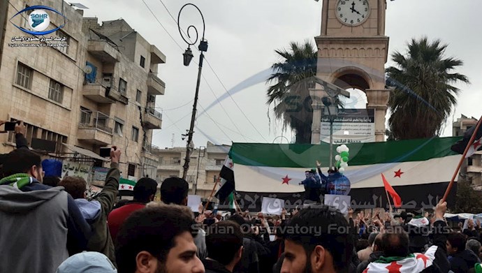 تظاهرات مردم سوریه - عکس از آرشیو