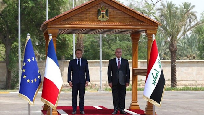 سفر رئیس‌جمهور فرانسه به عراق
