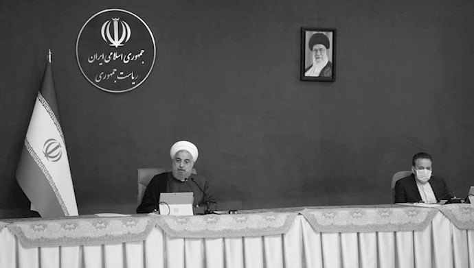 آخوند روحانی در جلسه هیات دولتش