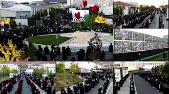 مراسم پنجاه و ششمین سال تاسیس سازمان مجاهدین خلق ایران