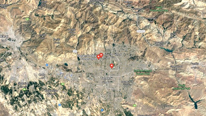 قرارگاه ضدخاتم سپاه در تهران