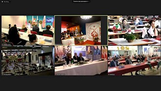 گزارش تصویری از مراسم  پنجاه و ششمین سال تاسیس سازمان مجاهدین خلق ایران