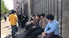 تهران.تجمع اعتراضی دستیاران تخصصی رشته های مختلف