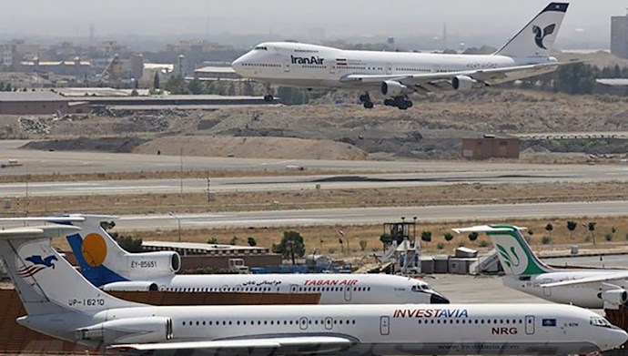 افت ۹۶درصدی مسافران بین‌المللی هوایی در ایران