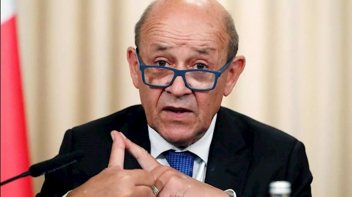 ژان ایو لودریان Jean-Yves Le Drian، وزیر خارجه فرانسه