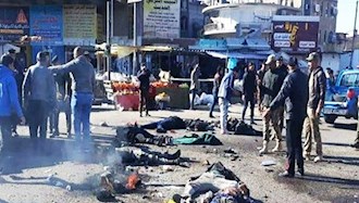 دو انفجار انتحاری در یک بازار پرجمعیت بغداد