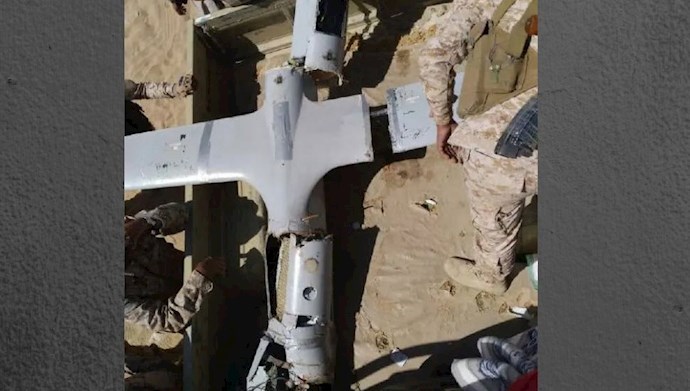 سرنگونی  پهباد  شبه نظامان حوثی در عربستان