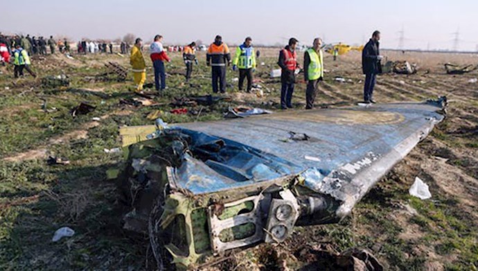 هواپیمایی مسافربری اوکراینی ساقط شده توسط شلیک موشک سپاه پاسداران