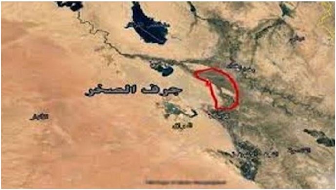 انبارهای تسلیحاتی رژیم ایران در جوف الصخر عراق
