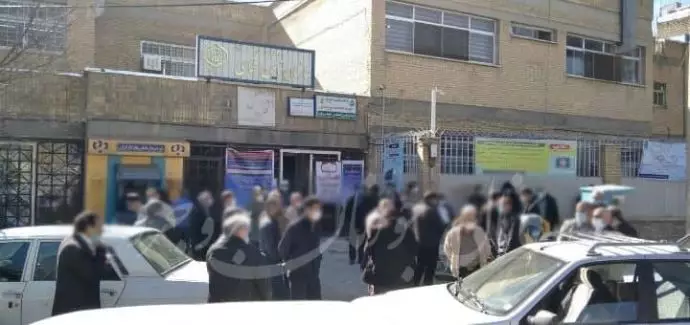 -بروجرد- تجمع اعتراضی بازنشستگان 
