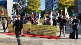 تظاهرات ایرانیان آزاده در بلژیک