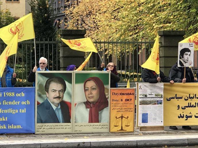 تظاهرات دادخواهان جنبش دادخواهی قتل‌عام زندانیان سیاسی در استکهلم سوئد