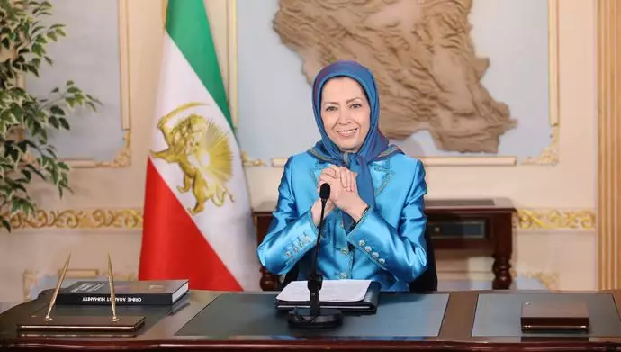 مریم رجوی - اجلاس ایران آزاد ۲۰۲۱ - حسابرسی از ابراهیم رئیسی برای جنایت علیه بشریت و نسل‌کشی 