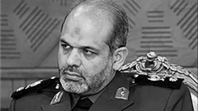 پاسدار احمد وحیدی وزیر کشور آخوند رئیسی