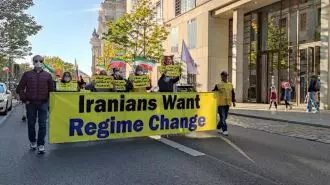 تظاهرات ایرانیان آزاده در برلین