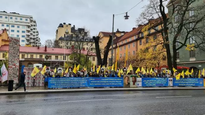 -تظاهرات ایرانیان آزاده و هواداران سازمان مجاهدین در استکهلم سوئد - 0
