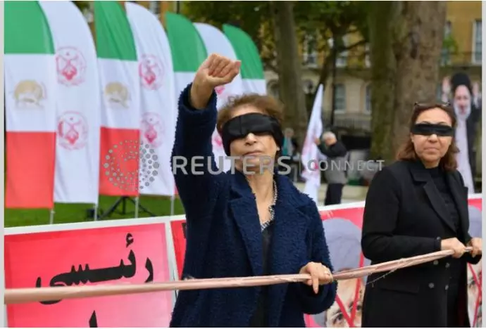 تصاویری از تظاهرات ایرانیان آزاده در لندن علیه حضور رئیسی جلاد در کنفرانس گلاسکو اسکاتلند - 0
