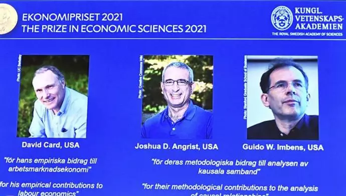 برندگان جایزه نوبل اقتصاد سال ۲۰۲۱