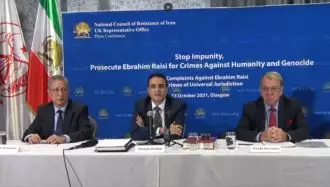 حسین عابدینی معاون نمایندگی شورای ملی مقاومت ایران در انگلستان