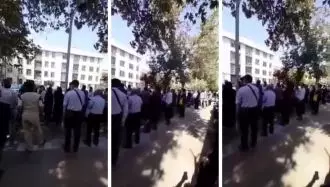 تجمع رانندگان شرکت واحد تهران با شعار: «مرگ بر ستمگر!»
