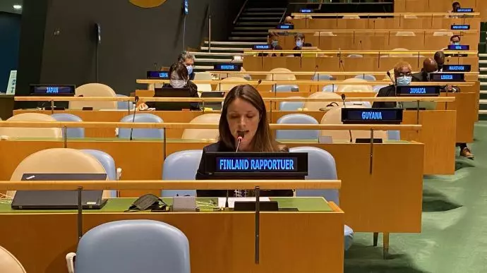 سانا اورایا دبیر اول نمایندگی دائم فنلاند در سازمان ملل